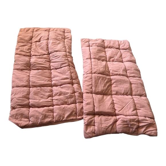 Intelligent Design Set of 2 Pillow Shams Cases King Size 19x35 Light Coral - Picture 1 of 3